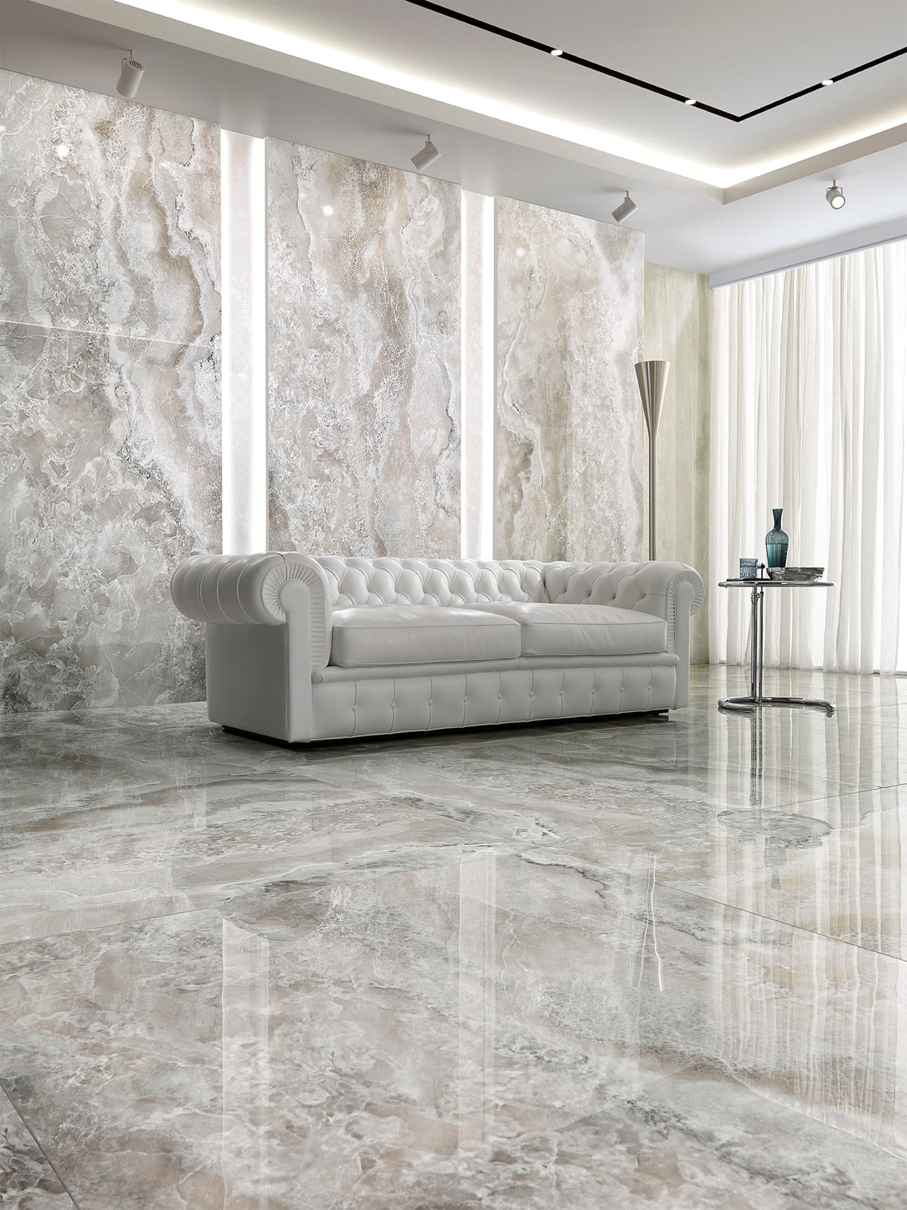 Onyx Diamond Grey Agate — galeri 3
